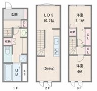 カルカソンヌ立川の間取り画像