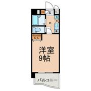 リバーサイドタカセの間取り画像