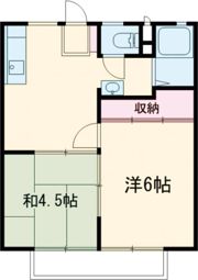 前の山ハイツの間取り画像