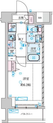 GENOVIA南鳩ヶ谷の間取り画像