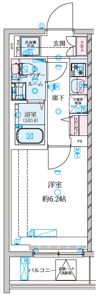 GENOVIA南鳩ヶ谷の間取り画像