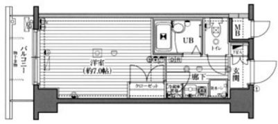 ガラ・ステージ西新宿の間取り画像