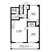 ロイヤルハイツ・廣瀬159の間取り画像