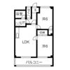 ロイヤルハイツ・廣瀬159の間取り画像