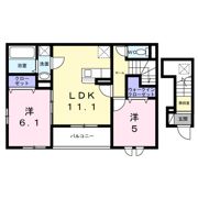 沢良宜東町アパート（028595601）の間取り画像