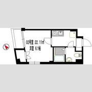 b’CASA蒲田の間取り画像
