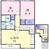サンヒルズ弐番館の間取り画像