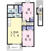 プルメリアの間取り画像