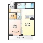ヴィラーチェSの間取り画像