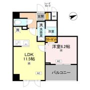コンフォート泉尾の間取り画像