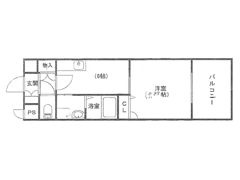 ギャラン吉野町の間取り画像
