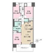 ザ・パークハウス宝塚の間取り画像