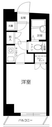 菱和パレス九段の間取り画像