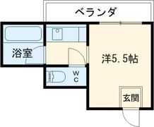 サンライズ伊伝居の間取り画像