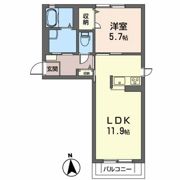 ベルスクエア Aの間取り画像