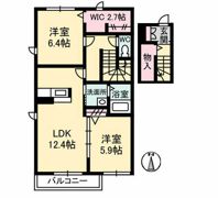 シャーメゾン乙瀬の間取り画像