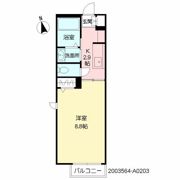 レフィシア崎岡の間取り画像