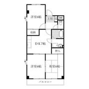 ハイツ須賀の間取り画像