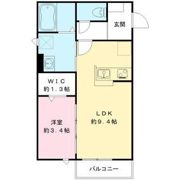 ハートウィズ1122 B棟の間取り画像
