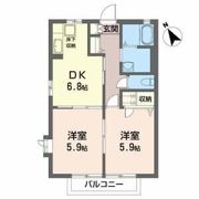 ドルチェA棟の間取り画像