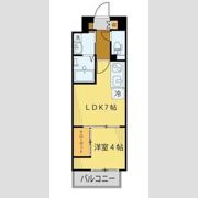 シェルグランデ六丁目の間取り画像