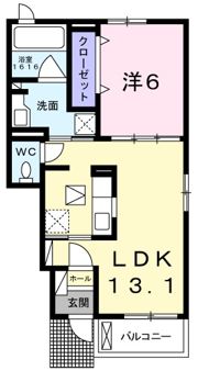 カーサ セレーナBの間取り画像