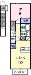 Seis豊潤 B棟の間取り画像