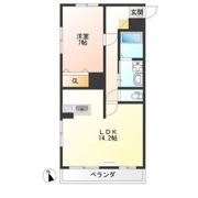 ガウディウムサカモトⅡの間取り画像