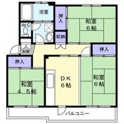 清瀬旭が丘団地の間取り画像