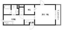 グランベール東姫路の間取り画像
