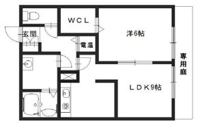 ハーモニーコートの間取り画像