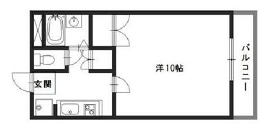 K・X御立の間取り画像