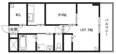 グレースコートの間取り画像