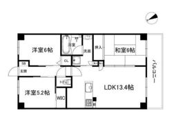 アルファステイツ城乾南新在家の間取り画像