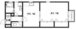 プロヴァンス富永の間取り画像