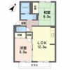 プレジール中島の間取り画像