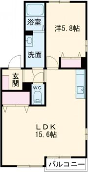 Living Two Aの間取り画像
