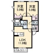 アヴァンセの間取り画像