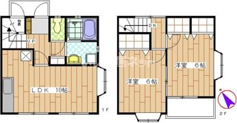 ロイヤルヒルⅠの間取り画像