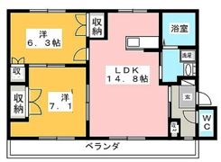 スライヴパレスの間取り画像
