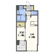 HS梅田EASTの間取り画像
