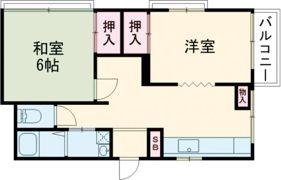 フラワーヒルズの間取り画像