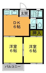 フォーブル富士見台の間取り画像