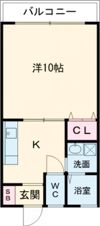 シティフォレストⅠの間取り画像