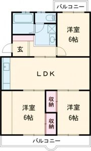 マイシャトー国府台の間取り画像