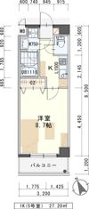 リヴィエール若林の間取り画像