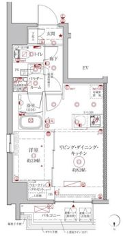クレイシアIDZ鶴見の間取り画像
