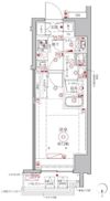 クレイシアIDZ鶴見の間取り画像