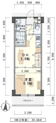 ベルメゾン新田東の間取り画像