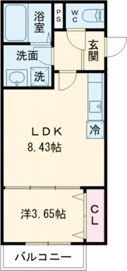 仮称）鳥栖市本町1丁目の間取り画像